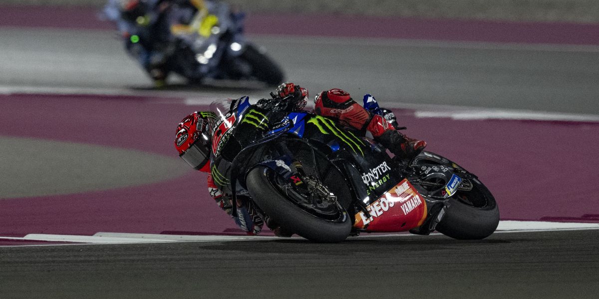 Quartararo Pushes to P5 in Lusail Sprint