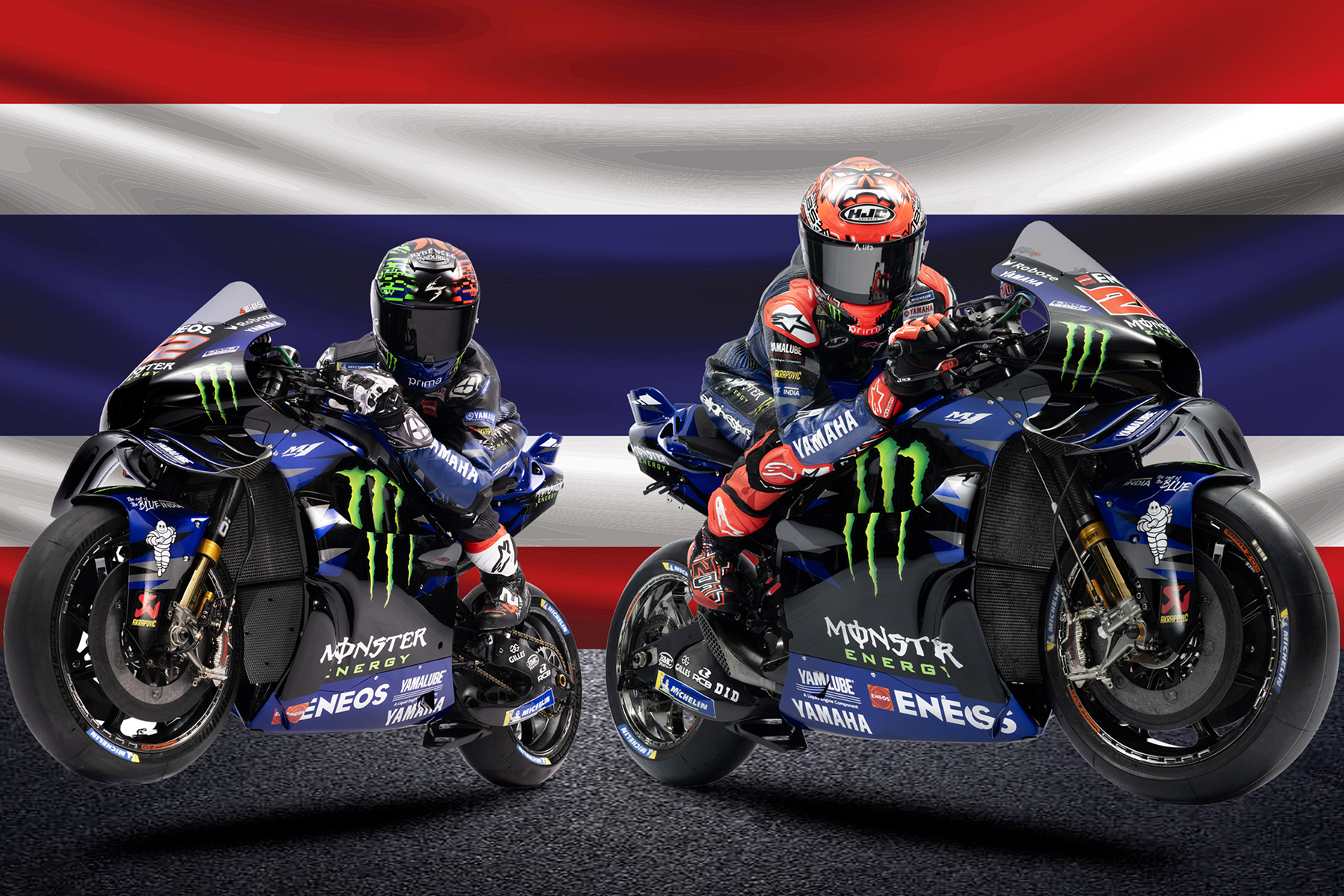 Monster Energy Yamaha MotoGP to Go Full Steam Ahead at 2025 MotoGP Season Opener in Thailand